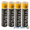 Батарейка AAA LR03 Alkaline 4pcs Blister Vinga (VJABAAA4)