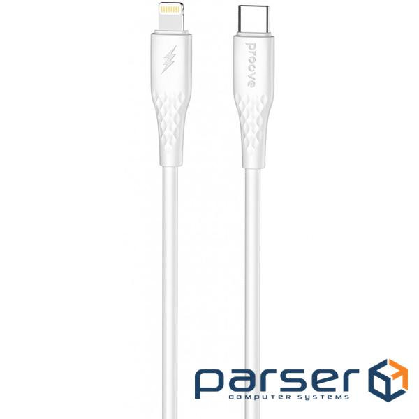 Кабель Proove GridLine Type-C to Lightning 27W (1m) black (CCGL27002101)