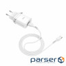 Мережевий зарядний пристрій HOCO C12Q Smart QC3.0 charger set(Type-C) 18W White (6931474716309) HOCO C12Q Smart QC3.0 charger set(Type-C) 18W White (6931474716309)