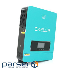 Гібридний інвертор Exelon EMAX PRO-10.2 KW, 10200VA, 48V, струм заряду 0-160A, MPPT (90-450VDC, 2 / 0-160A, MPPT (90-450VDC, 2 /