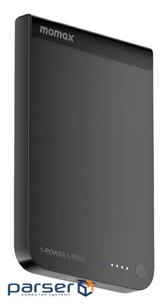 Портативний зарядний пристрій WRL 5000MAH BLACK IP161Q2D MOMAX