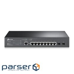 Network switch Cisco SG350X-48-K9-EU Тип - управляемый 3-го уровня, форм-фактор - в стойку, количество портов - 54, порты - SFP+, Gigabit Ethernet, комбинированный, возможность удаленного управления - управляемый, коммутационная способность - 176 Гбит/ с, размер таблицы МАС-адресов - 64000 Кб, корпус - Металический, 48x10/ 100/ 1000TX, 2хSFP+ TP-Link TL-SG3210