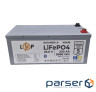 Акумулятор LP LiFePO4 25,6V - 230 Ah (5888Wh) (BMS 200A/100А) металл Smart BT (40436)