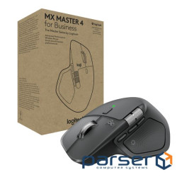 Мишка Logitech MX Master 4 for Business Wireless/Bluetooth Graphite (910-007617)