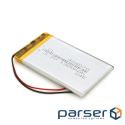 Літій-полімерний акумулятор 4*40*70mm (Li-ion 3.7В 1300мА&middot,год) (044070) ) (044070)