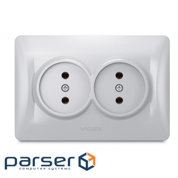 Videx socket BINERA 2nd silver (VF-BNSK2-SS)