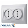 Videx socket BINERA 2nd silver (VF-BNSK2-SS)