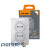 Videx socket BINERA 2nd silver (VF-BNSK2-SS)