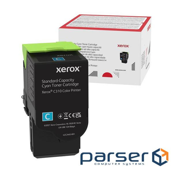 Тонер-картридж Xerox C310/C315 2K Cyan (006R04361)