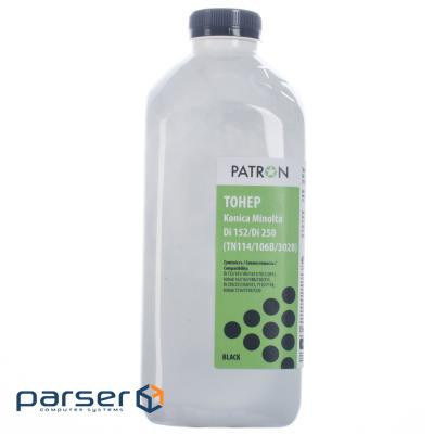 Тонер KONICA MINOLTA TN114/106B/302B, 410г Patron (PN-MDI152-410)