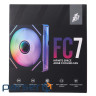Кулер до корпусу 1stPlayer FC7 Black (FC7-BK-1IN1)