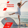 Canyon 6 buttons wireless 2.4Ghz mouse, MX8650A Sensor, DPI up to 1600,Injection case (CNE-CMSW20DG)