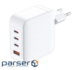 Зарядний пристрій D-Link 3xUSB-C + 1xUSB PD140W GaN white (DCF-141)