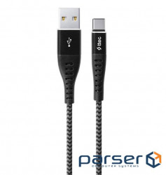 Cable Ttec (2DKX02CS) USB - USB-C, ExtremeCable, 1.5m , Black