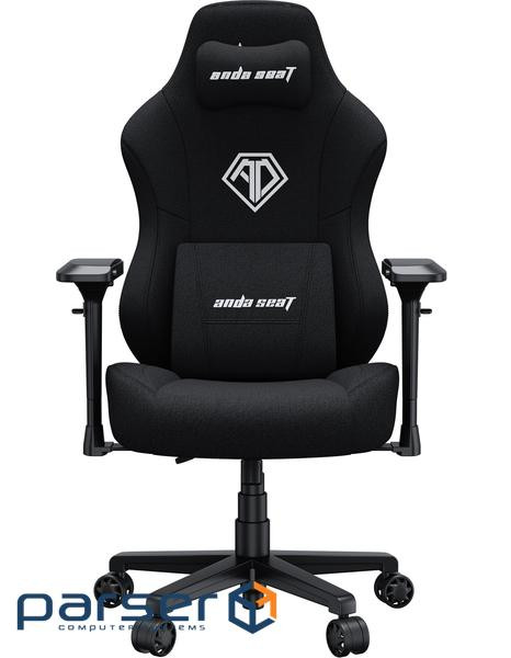 Крісло ігрове Anda Seat Phantom 3 Pro Fabric Size L Black (AD18YC-06-B-F)
