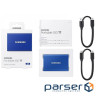 Зовнішній твердотільний накопичувач Samsung T7 2TB Indigo Blue (MU-PC2T0H/WW)