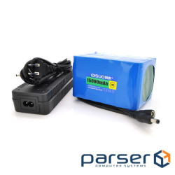 Акумуляторна батарея літієва QiSuo 24V 15A з елементами Li-ion 18650 + зарядний пристрій (QS-2415CH) (QS-2415CH)