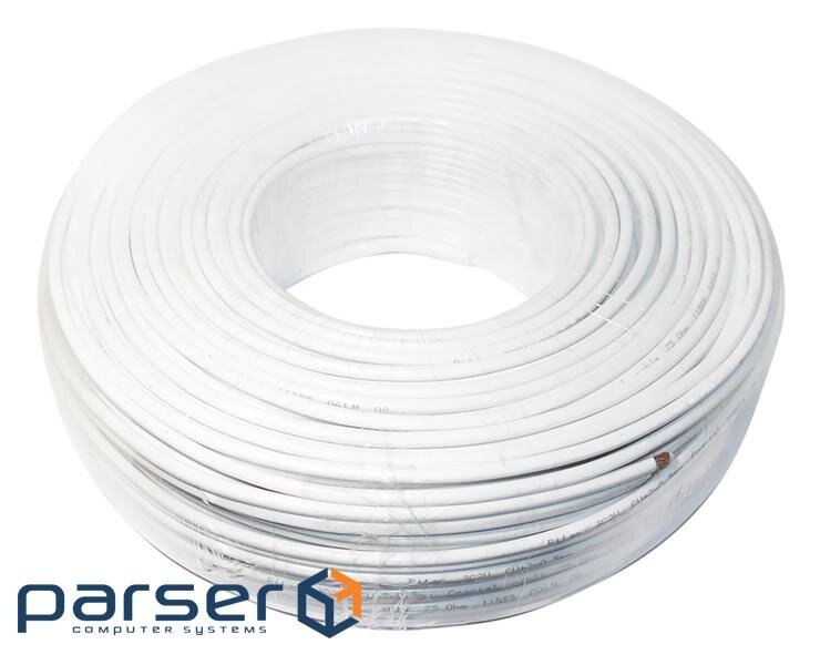 Coaxial cable with power supply Ritar W305-3C2V + 2x0,5 мм, 0,5 мм (CU), 64x0, (RT-W100-3C2V+2X0.5MM)