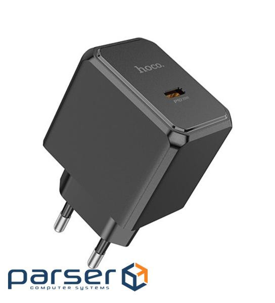 Зарядний пристрій HOCO CS13A Ocean USB-C PD20W Black (6942007603805)
