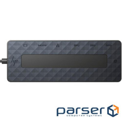 Док-станція USB3.1 Type-C --> HDMI/USB 3.0x2/Type-Cx2/DP/RJ45/Ethernet чорна HP (50H55UT)