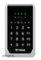 Бездротова сенсорна клавіатура Тирас Tiras TIras X-Pad white