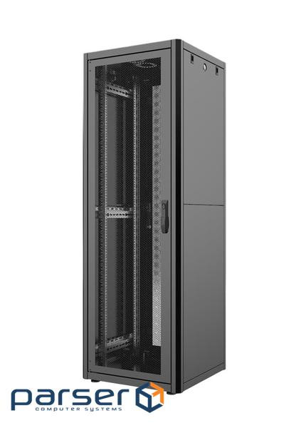 Шафа MIRSAN 19, 36U, GTN, перфоровані двері, 600x600 мм, максимально 1000 к (MR.GTN36U66DE.01 PRF63)