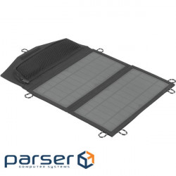 Portable charger solar panel Ryobi RYSP14A, 14W, 2xUSB, 0.4kg (5133005744)