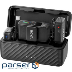 Мікрофон Boya mini-12 Type-C/Lightning Black