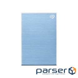 Портативний жорсткий диск SEAGATE One Touch with Password 1TB USB3.0 Light Blue (STKY1000402)