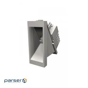 Модуль 45х22,5 1хRJ45, кут. STP 5е, білий 16.1C.011.D0035