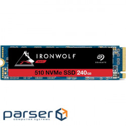 SSD SEAGATE IronWolf 510 240GB M.2 NVMe (ZP240NM30011)
