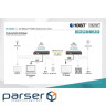 Набір подовжувачів DIGITUS HDMI, HDBaseT, UHD 4K2K@60Гц, (CАТ6А,7,8), 150м (DS-55508)