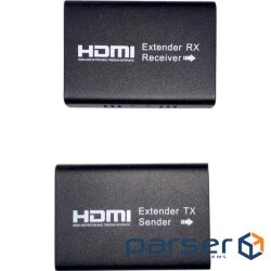 HDMI extender over twisted pair ATCOM HDMI Black (15088)
