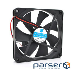 Кулер для охолодження серверних БП MH14025HSL DC sleeve fan 2pin - 140*140*25мм, 12V, 2300об/хв 