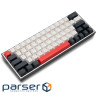Клавіатура Thunderobot K63 RGB Red Switch USB UA White (6932066313449)