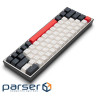 Клавіатура Thunderobot K63 RGB Red Switch USB UA White (6932066313449)
