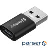 Провідний петличний мікрофон Streamer USB Clip USB-A/USB-C, кабель 3м, чорний (126-40)