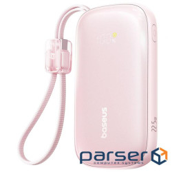 Портативная Батарея Baseus EnerFill Qpow 3 Ultra 22.5W 10000mAh pink (E0027L02)