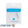 Дата кабель USB 2.0 AM to Micro 5P 0.2m браслет white Extradigital (KBU1781)