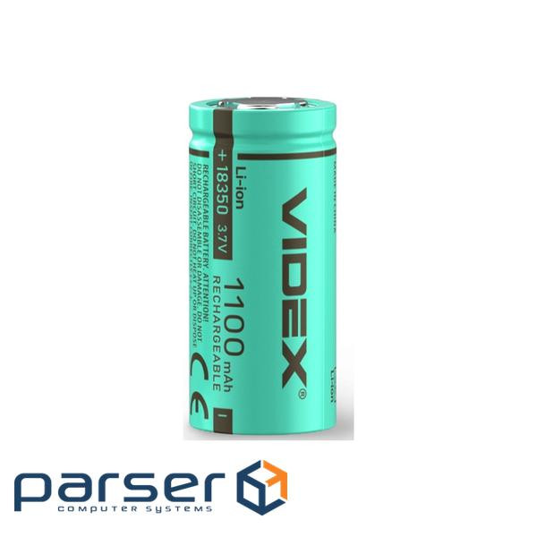 Акумулятор 18350 1100mAh bulk/1шт Videx (18350/1100/1B)
