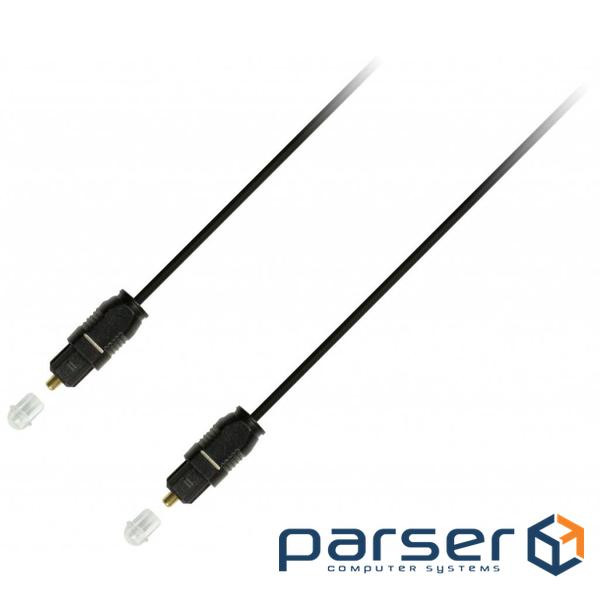 Кабель мультимедійний OPTICAL TOSLINK M 2.0m Piko (1283126473982)