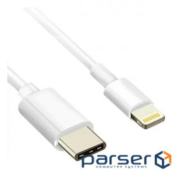 Date cable USB-C to Lightning 0.8m GOLD plated Atcom (A15277)