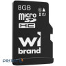 Карта пам'яті WIBRAND microSDHC 8GB Class 10 (WICDHC10/8GB)