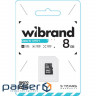 Карта пам'яті WIBRAND microSDHC 8GB Class 10 (WICDHC10/8GB)