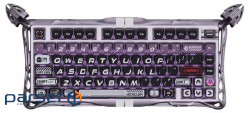 Клавіатура механічна GravaStar Mercury V75 Pro 80keys, Magnetic Jade Gaming, 8K, USB (GS V75 PRO PL)