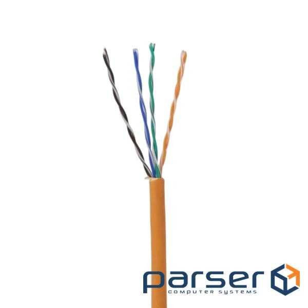 Кабель витая пара OK-Net КПВонг-HF-ВП (350) 4х2х0.50 (UTP-cat.5Е LSOH) 305м (49235) (OK49235)