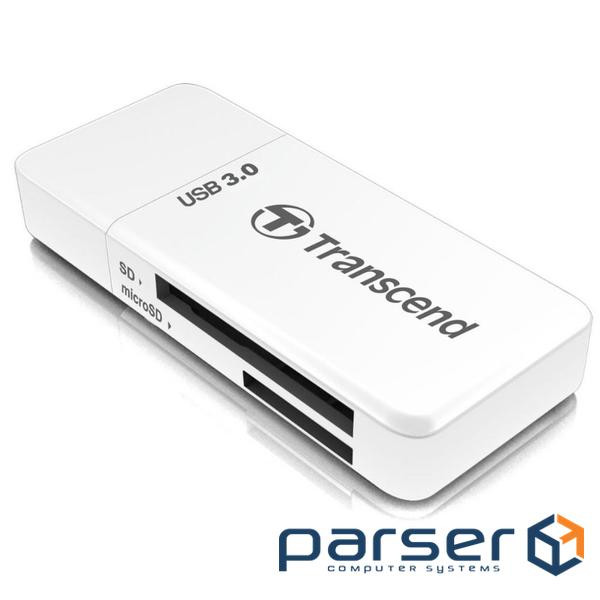 Кардрідер TRANSCEND Cardreader TS-RDF5W 5-in-1USB 3.0 White