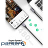 Дата кабель USB-C 2.0 to USB-C 3.0m 90 corner US334 black Ugreen (20583)