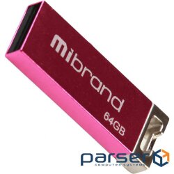 Flash drive MIBRAND Chameleon 64GB Pink (MI2.0/CH64U6P)