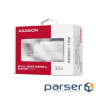 Зарядний пристрій AXAGON 1xUSB QC4.0 + 1xUSB-C PD30W PPS white (ACU-PQ30W)
